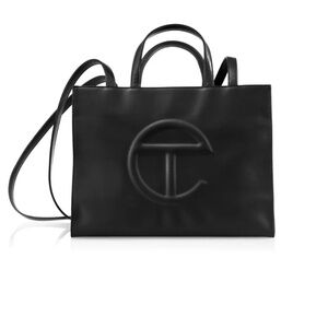 Telfar Medium Shopping Bag Black